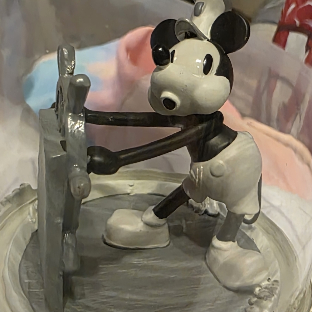 Disney Mickey Mouse S.S. Willie Ornament- Black and White NWT - Picture 5 of 11